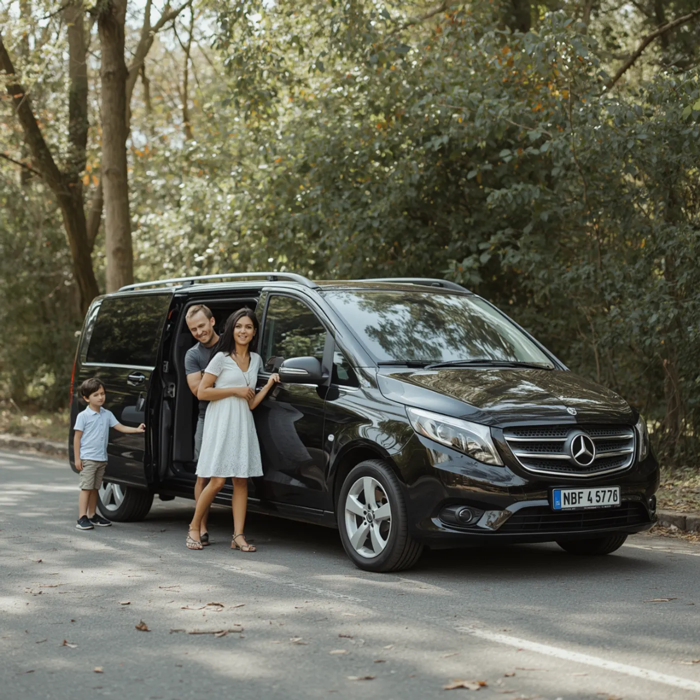 Van Mercedes 7 places famille IsmaDrive